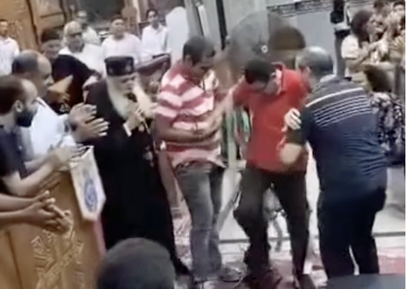 Miraculous healing of quadriplegic in Egyptian Coptic church witnessed by hundreds